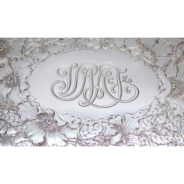 Sterling Silver Coffee or Tea Service from Spaulding & Co., 1890s, Set of 4 For Sale - Image 4 of 13