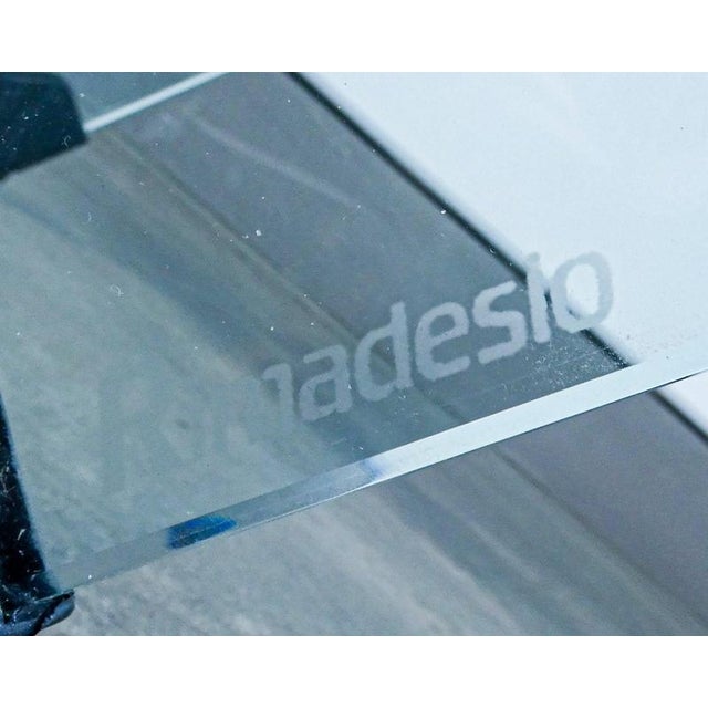 Glass Triangolo Coffee Table in Crystal by Rimadesio For Sale - Image 7 of 14
