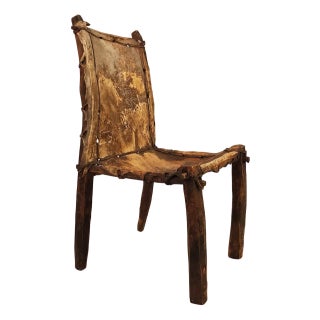 Early 20th Century Sculptural Ethiopian Chair For Sale