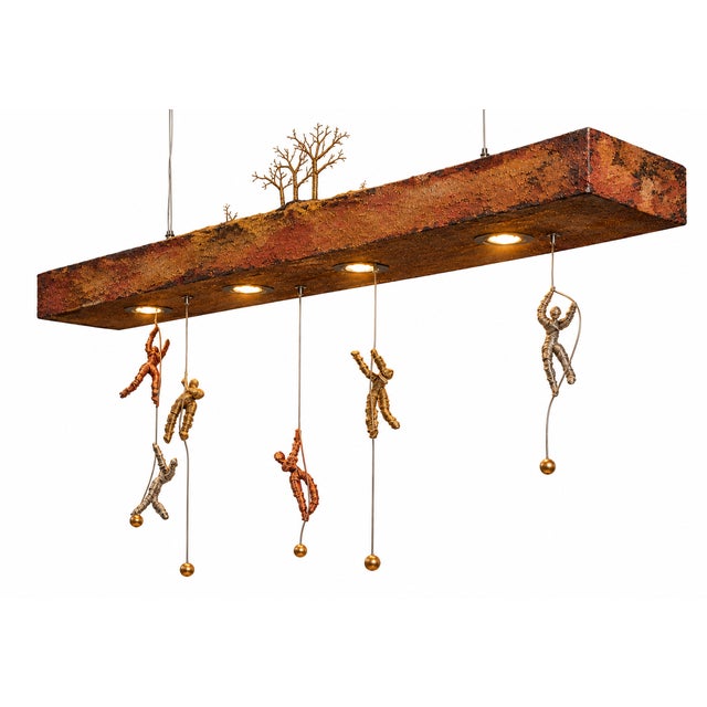 Pendant Light by Frankie Cesare For Sale - Image 10 of 10