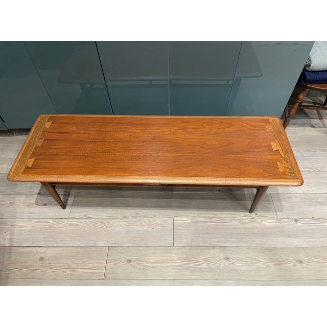 MCM Lane Acclaim Coffee Table With Ash Dovetail Detail Chairish