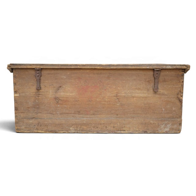 Alpine Painted Chest with Birds and Flower Vases For Sale - Image 12 of 15