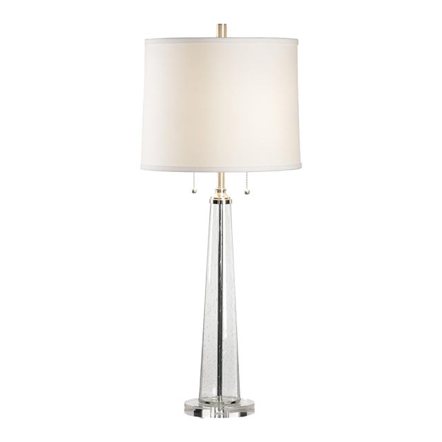 Chelsea House Bubble Glass Column Lamp For Sale
