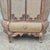Wood Unusual 20th Century Chinoiserie Pagoda Top Bombe Form Cane 2-Door Storage Cabinet For Sale - Image 7 of 12