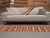 1970s Vintage Handmade Wool Cotton Orange Runner Rug For Sale In San Francisco - Image 6 of 11
