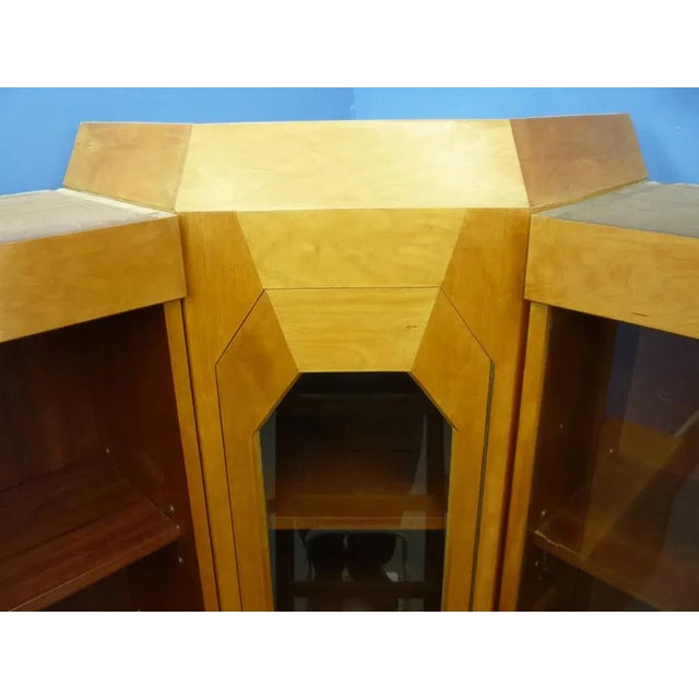 Anthroposophical Furnique Installation by Felix Kayser for Schiller Möbel Stuttgart Bad-Cannstatt, 1940s, Set of 5 For Sale - Image 9 of 13