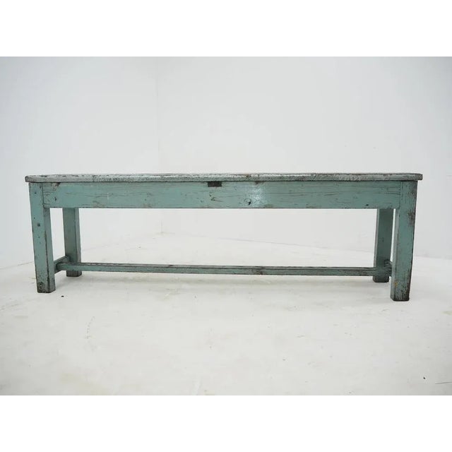 Bench from Bauhaus factory. Original condition with beautiful patina. Sturdy and stabile.