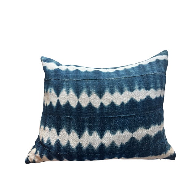 Mid-Century Modern Vintage Striped Ralph Lauren Pillows For Sale - Image 3 of 3
