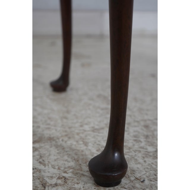 Brown Kittinger Colonial Williamsburg Cw-8 Mahogany Tea Table For Sale - Image 8 of 18