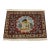 Tabriz Rug 2’1” X 3’1” Red Wool Vintage Traditional Hand-Knotted Carpet For Sale