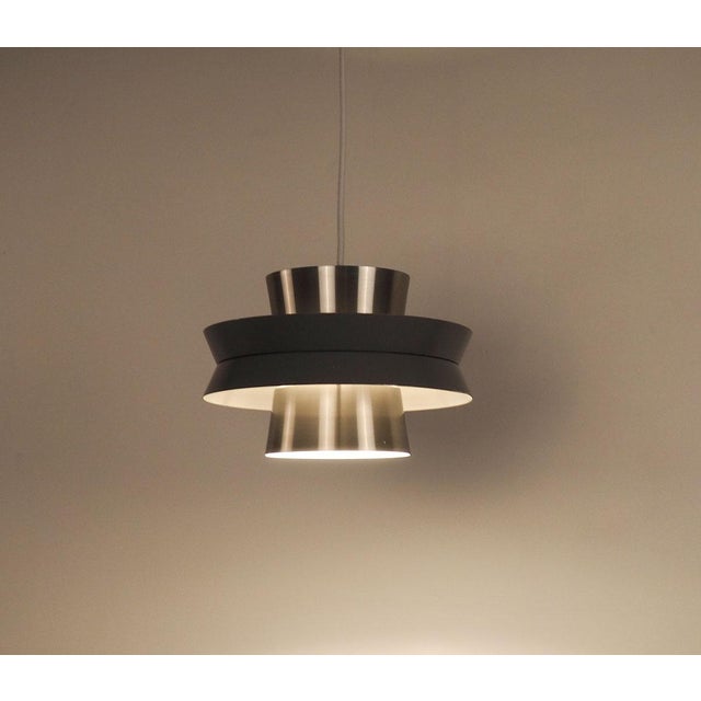 Mid-Century Modern Trava Pendant Lamp by Carl Thore for Granhaga, 1960s For Sale - Image 3 of 8