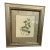 Pair of Framed Botanical Prints in Silver Frames For Sale
