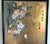 Large Chinese gilt painted wood relief panel with bird, koi and floral motif. Beautifully painted and carved. Measures 36...