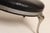 Art Deco Black Leather Footstool With Cabriole Cast Metal Legs For Sale - Image 15 of 16
