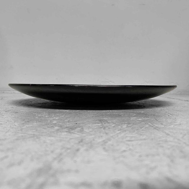 Black Japanese Urushi-Suri Lacquer Bowl with Floral Design, 1940s For Sale - Image 8 of 16