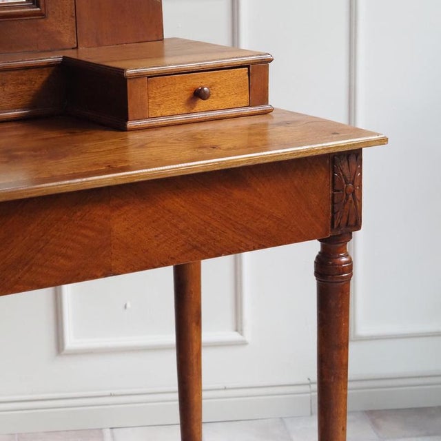 Antique Dressing Table with Mirror, 1910 For Sale - Image 4 of 13
