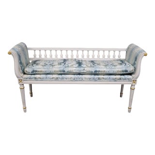 Louis XVI Window Bench. For Sale
