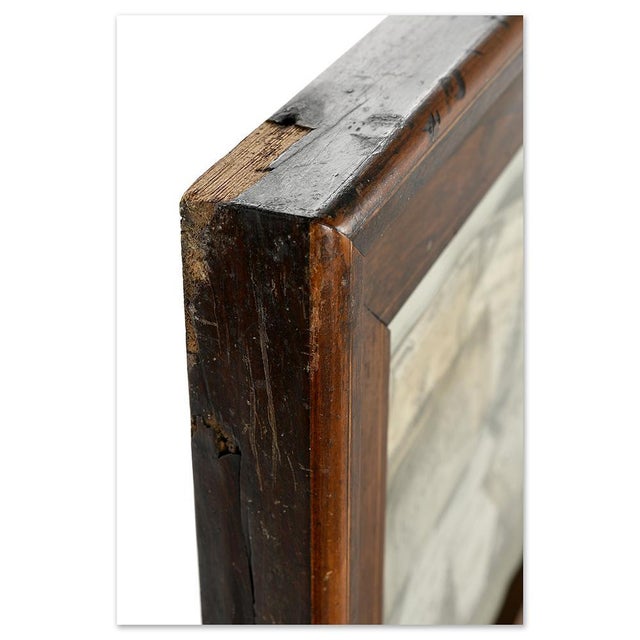 Frame Decorated with Old French Bonds and Notes For Sale - Image 4 of 6