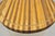 Vintage Mid Century Modern Teak & Oak Wood 24" Round Spinning Charcuterie Cutting Board For Sale In Philadelphia - Image 6 of 12