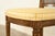 Henredon French Regency Louis XVI Carved Walnut Cane Back Side Chairs or Dining Chairs, Pair For Sale - Image 10 of 16