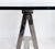 Williams Sonoma Home "Mason" Sawhorse Glass Top Table/Writing Desk For Sale - Image 11 of 15
