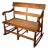 Late Federal So-Called Mammy's Bench With Rockers, Ca. 1835 For Sale