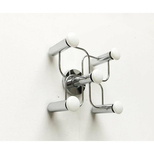 Vintage German Space Age Ceiling Lamp by Gaetano Sciolari for Leola, 1970s For Sale - Image 18 of 18