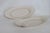 Mid 20th Century Lenox China Bread Tray Pair of 2 Porcelain Serving Platters With Gold Trim For Sale - Image 12 of 16