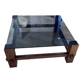 Model 2461 Coffee Tables in Wood from Fontana Arte, 1960s, Set of 2 For Sale