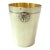 Antique French Sterling Silver & Vermeil Timbale, Beaker or Mint Julep Cup, Shell Motifs For Sale