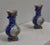 Beautiful pair of earthenware vases. They are signed HB Quimper, a family manufacture with traditional techniques, founded...