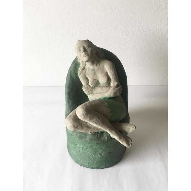 Vintage Italian Bronze Sculpture by Marco Cornini, 1998 For Sale - Image 3 of 18