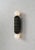 Navazi Medium Wall Lamp in Scorched Coal Ceramic and Glass by Svitanok For Sale - Image 15 of 18