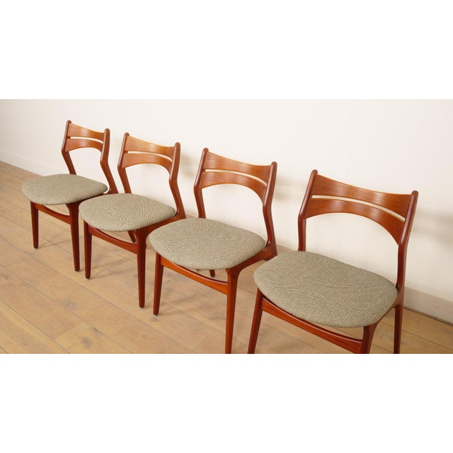 Wood Model 310 Dining Chairs in Teak by Erik Buch, Set of 4 For Sale - Image 7 of 18