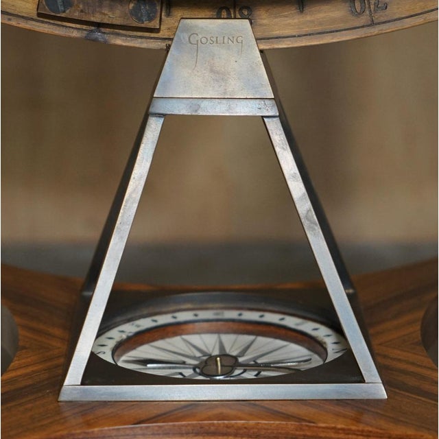 Large Bespoke Floor-Standing World Globe from Gosling, London, 2011 For Sale - Image 14 of 18