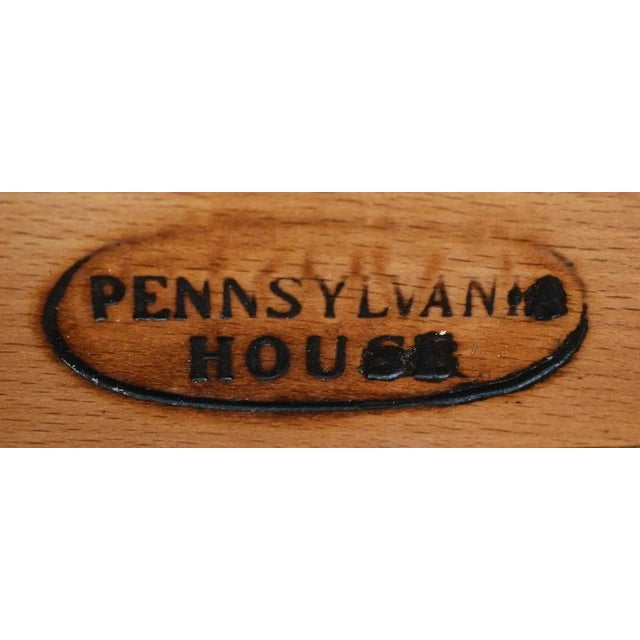 Pennsylvania House Cherry Nightstands Vintage Traditional Bedside Chest Pair For Sale - Image 12 of 12