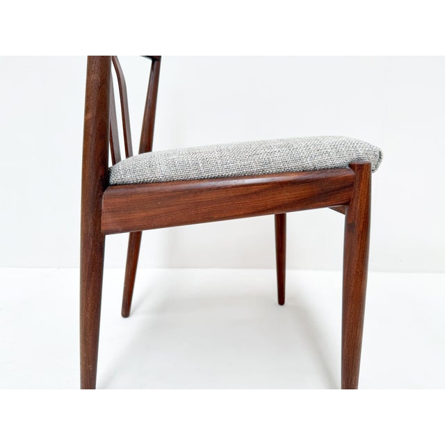 Dining Chairs in Teak by Kai Kristiansen, 1960s, Set of 6 For Sale - Image 9 of 13