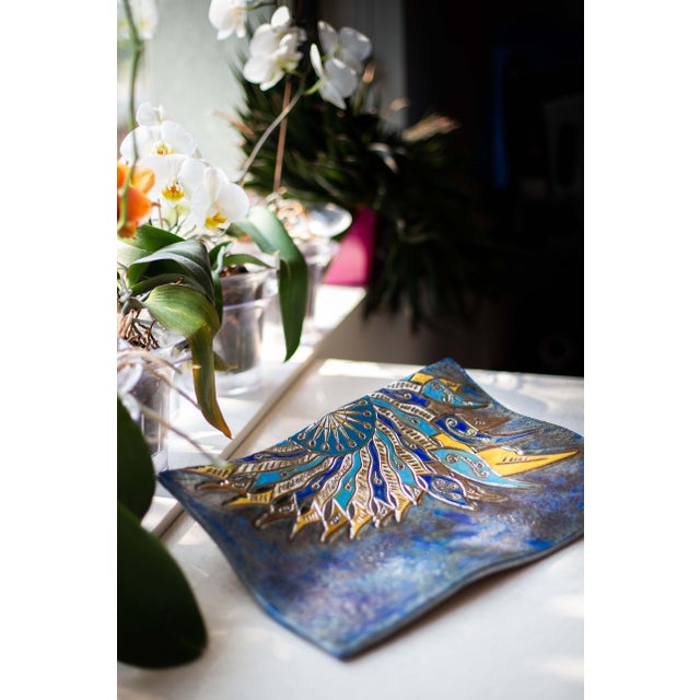 Eastern Sun in Raku Ceramic, 2024 For Sale - Image 9 of 14