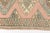 1950s Boho Chic Pastel Entryway Rug For Sale - Image 9 of 9
