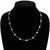 Modern 14k Yellow Gold Diamonds by the Yard Brown 16.15carets Diamond Necklace For Sale - Image 3 of 7