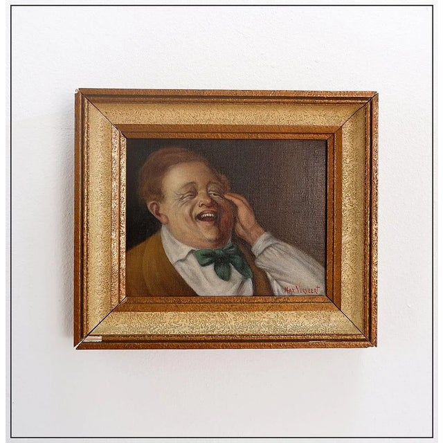 Max Verveert, Portrait, Painting on Canvas For Sale - Image 12 of 12