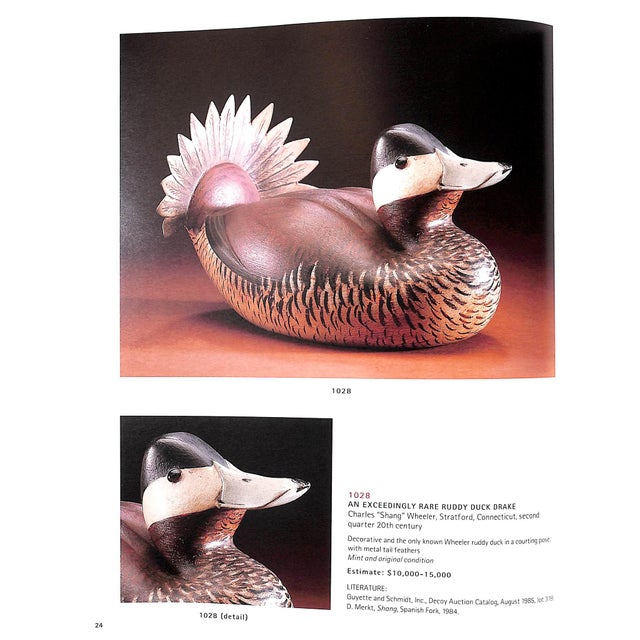 2000 - 2009 The Russell B. Aitken Collection of Wildfowl Decoys 2003 Christie's New York For Sale - Image 5 of 11