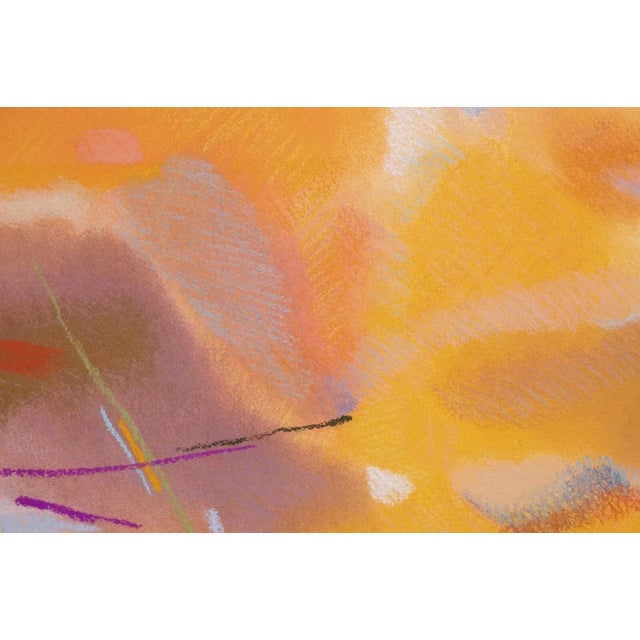 Helen Bershad Rosetta Earth I Diptych Signed Postmodern Pastels 1978 Unframed For Sale In Detroit - Image 6 of 12