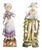 Porcelain Gallant Figures, 19th Century, Set of 2 For Sale