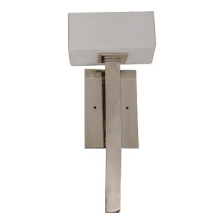 Modern Design Chrome Finish Wall Mount Light Fixture For Sale