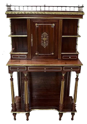 19th Century Louis XVI Style Mahogany Cabinet
