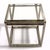 State St. Chrome & Glass End Table by ⁠Michael Amini for Aico For Sale In Miami - Image 6 of 9