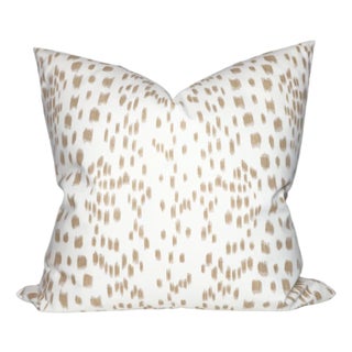 Les Touches Pillow Cover in Sand, 20x20 Pillow For Sale