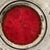 Handcrafted Art Studio Eartware Wall Decor Platter/Bowl With Raised Central Red Medallion Circa 2013 Signed For Sale In Chicago - Image 6 of 12