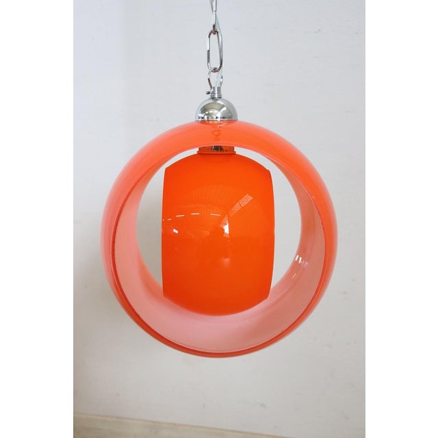 Mid-Century Modern Pendant Lamp in Murano Glass, 1960s For Sale - Image 3 of 15